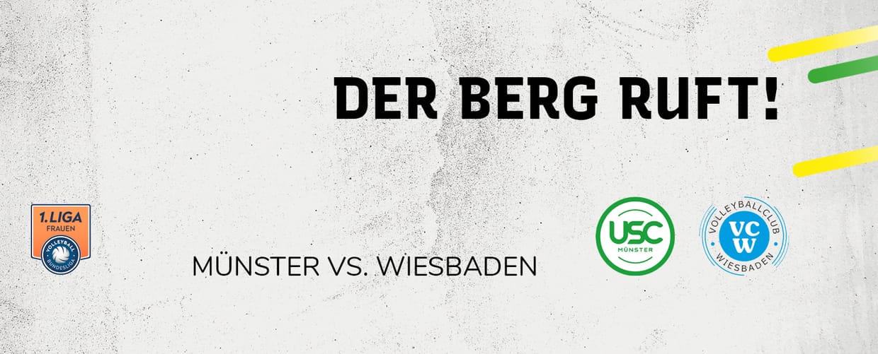 Zwischenrunde - USC Münster vs. VC Wiesbaden