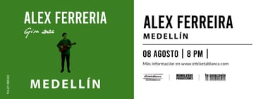 ALEX FERREIRA EN LA PASCASIA - GIRA 2026