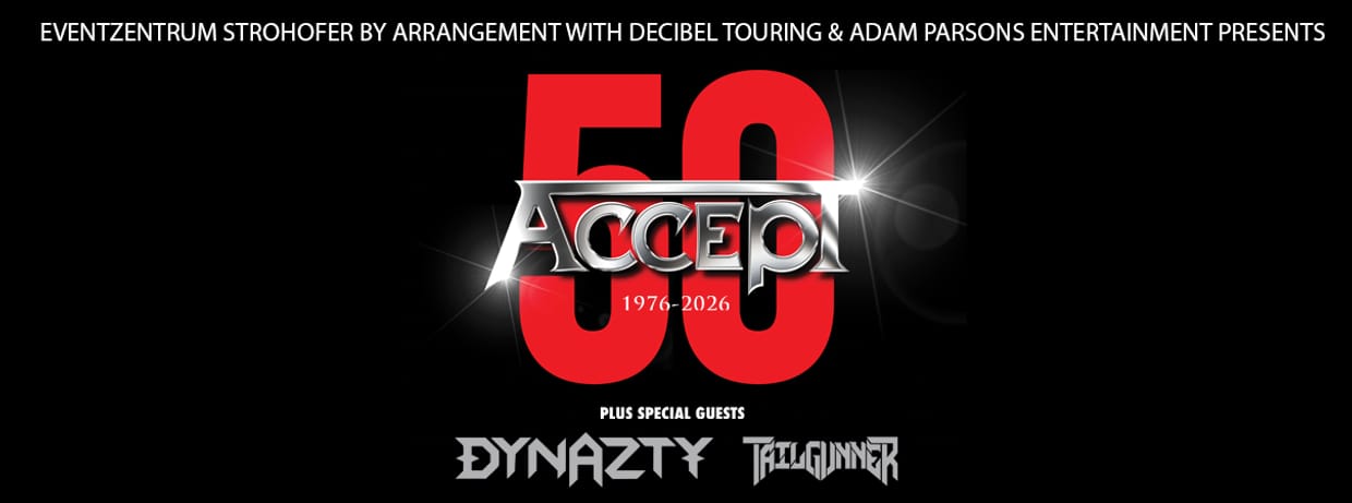 Accept • 50th Anniversary Tour • 19.12.2026 Geiselwind