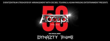 Accept • 50th Anniversary Tour • 19.12.2026 Geiselwind