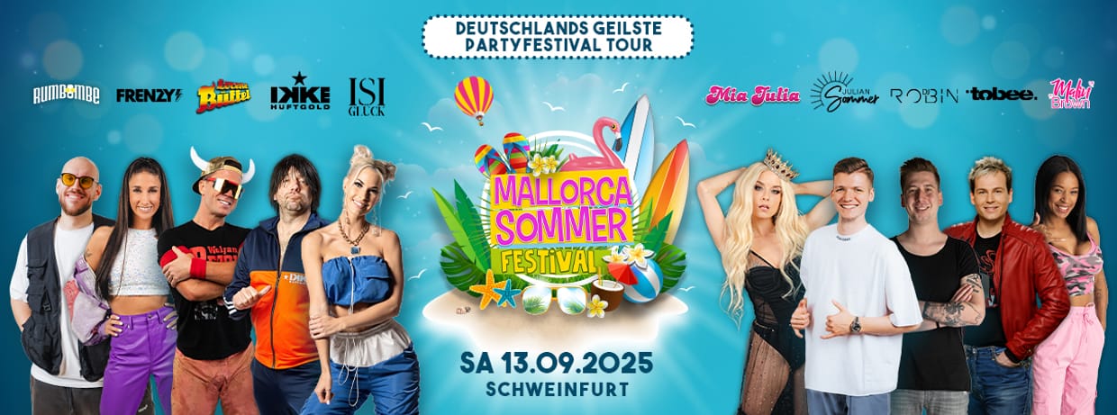 Mallorca Sommer Festival Schweinfurt 2025 