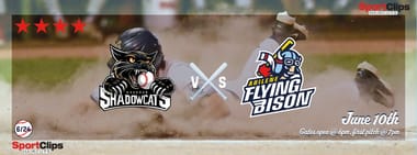 June 10th - Sherman Shadowcats vs. Abilene Flying Bison