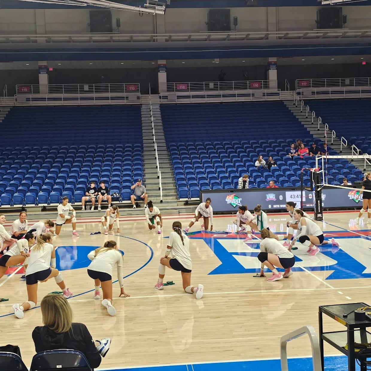 UWG Volleyball Passing & Defense Camp