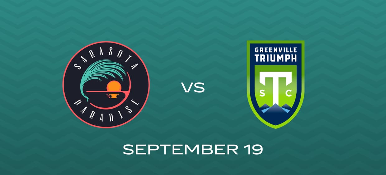 Sarasota Paradise vs Greenville Triumph SC 