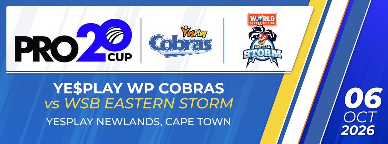 YesPlay WP Cobras vs WSB Eastern Storm