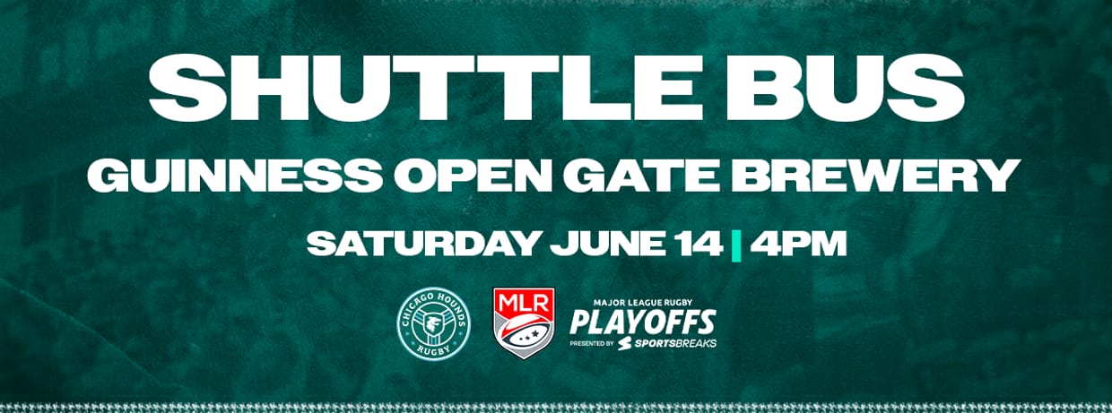 Chicago Hounds Official Downtown HQ Shuttle 6/14