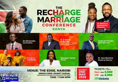 THE RECHARGE YOUR MARRIAGE CONFERENCE KENYA