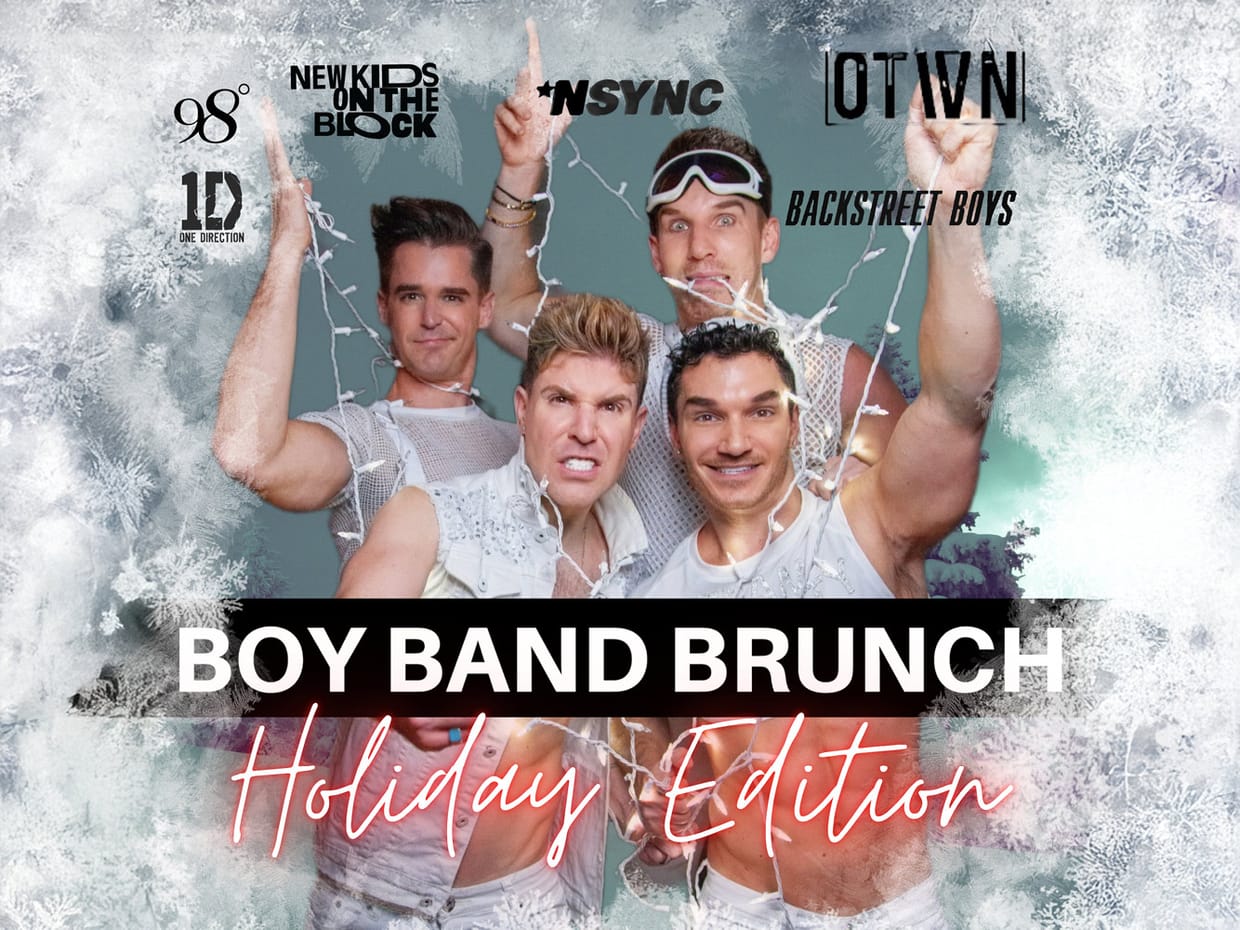 Boy Band Brunch with The Boy Band Project 12/14 12:00 PM