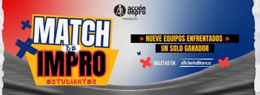 MATCH DE IMPRO - ESTUDIANTES ACADEMIA CREATIVA
