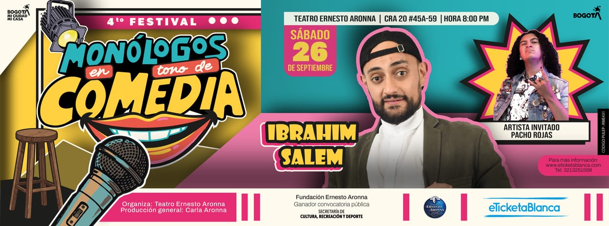 IBRAHIM SALEM  - MONOLOGOS EN TONO DE COMEDIA 