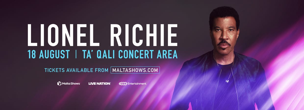 LIONEL RICHIE - LIVE IN CONCERT - 18TH AUGUST 2026