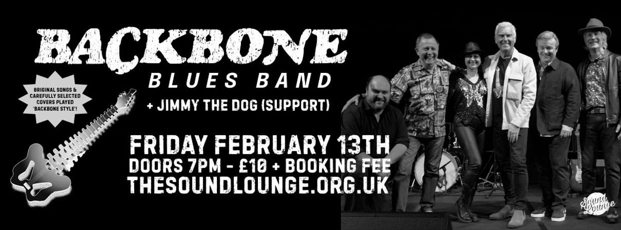 Backbone Blues Band + Jimmy The Dog (support)