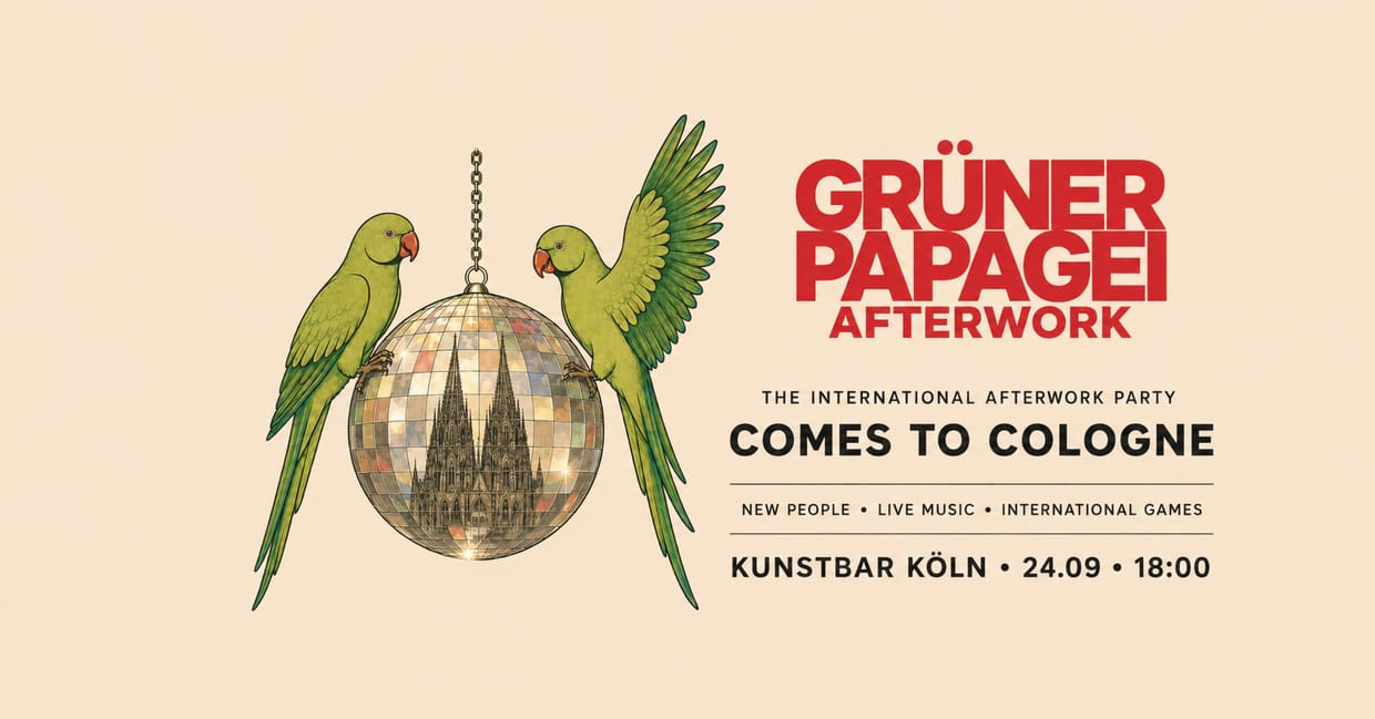 GRÜNER PAPAGEI I COLOGNE ED. 1