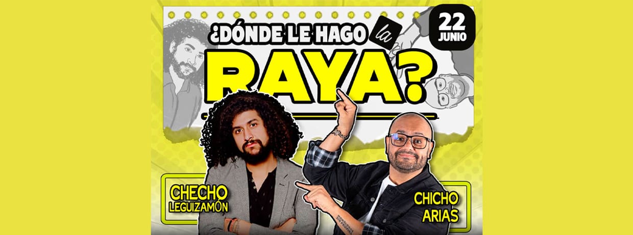 CHECHO LEGUIZAMÓN: DÓNDE HAGO LA RAYA