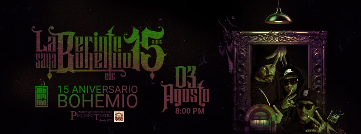 CELEBRACIÓN 15 AÑOS DE BOHEMIO - NOCHE DE BOHEMIA.