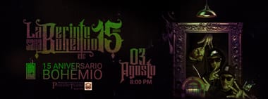 CELEBRACIÓN 15 AÑOS DE BOHEMIO - NOCHE DE BOHEMIA.