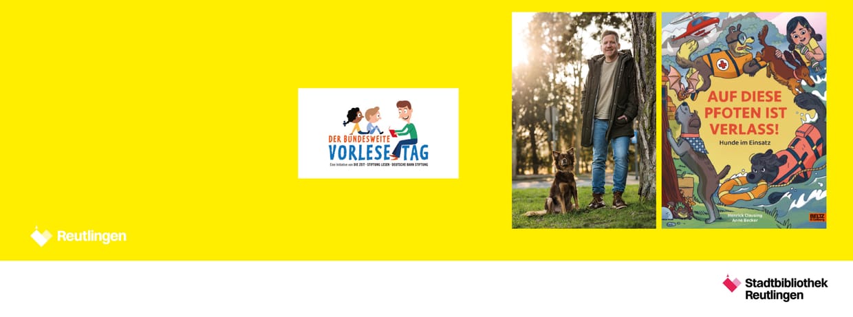 Lesung mit Henrick Clausing und Hund