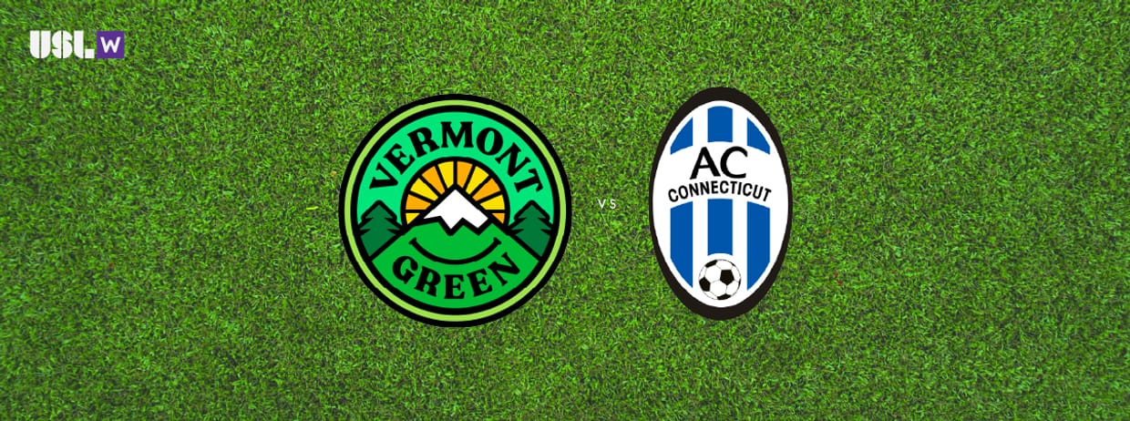 Vermont Green FC Women vs AC Connecticut