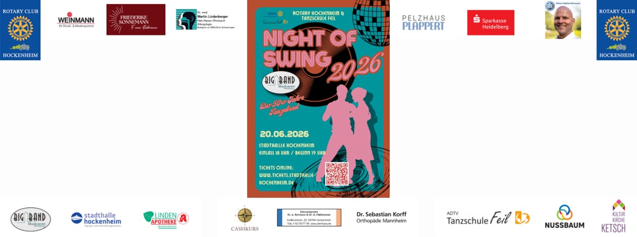 Night of Swing - Rotary Hockenheim & Tanzschule Feil