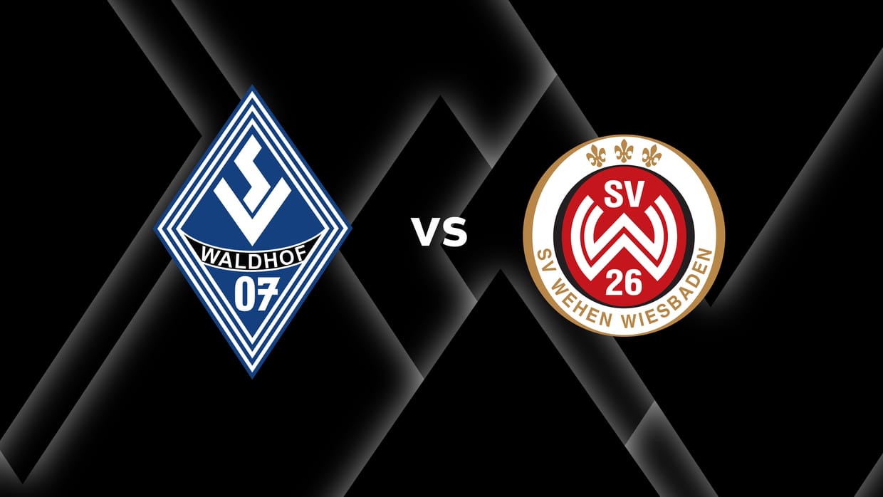 Waldhof Mannheim vs SV Wehen Wiesbaden