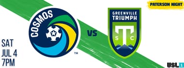 Cosmos vs. Greenville Triumph SC