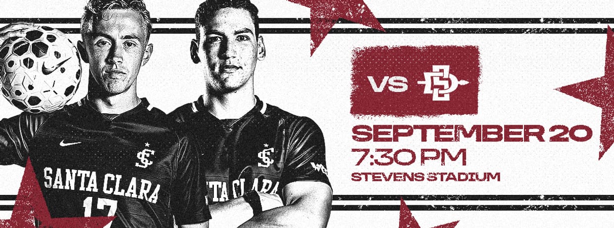 Santa Clara Men's Soccer vs San Diego State