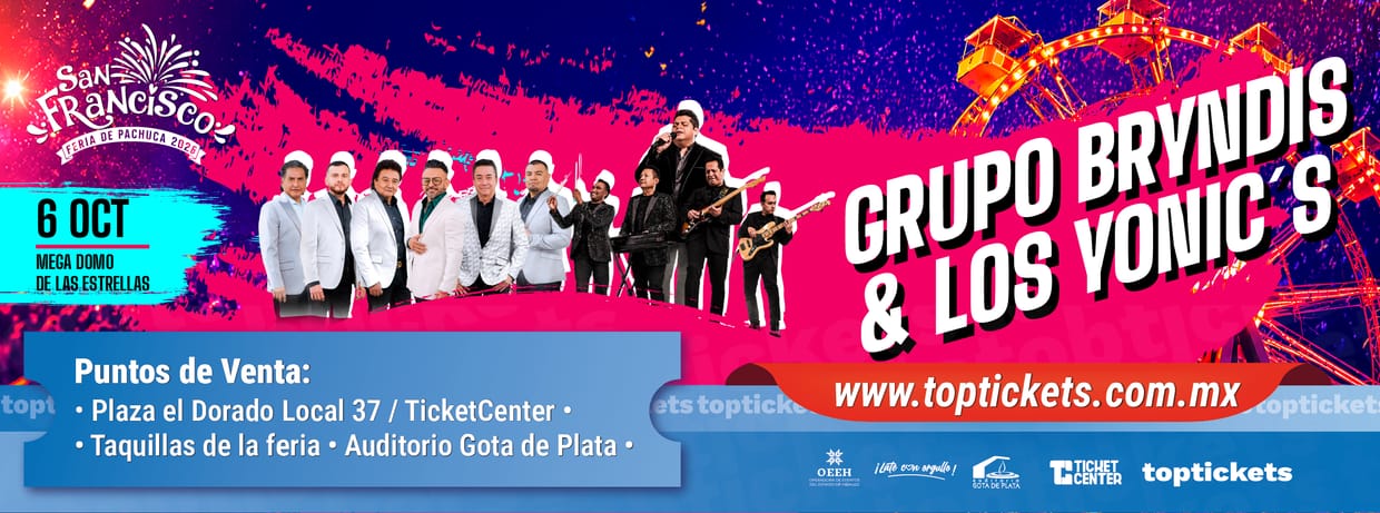 GRUPO BRYNDIS & LOS YONIC'S 06/10/2026