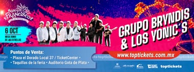 GRUPO BRYNDIS & LOS YONIC'S 06/10/2026