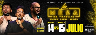 LA MESA DE TRABAJO EN VIVO EN MERO BAR