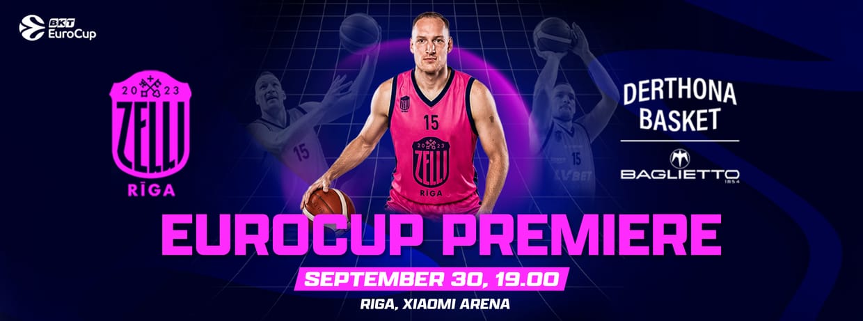 BKT EuroCup: Rīgas Zeļļi vs Baglietto Derthona Tortona