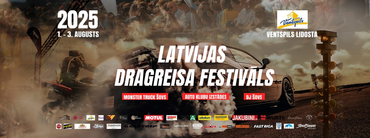 Latvijas Dragreisa Festivāls 02.08.2025