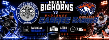 Helena Bighorns vs Badlands Sabres