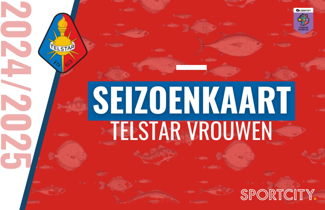 Seizoenkaart Telstar Vrouwen - Azerion Eredivisie Seizoen 2024/2025