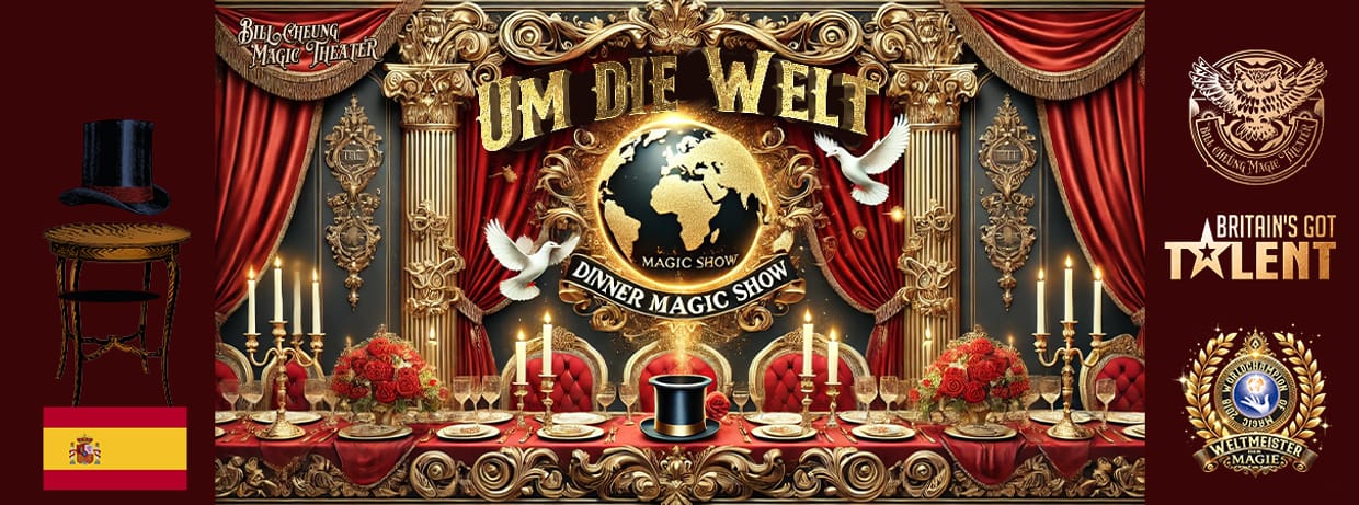 Um die Welt – Dinner Magic Show- 🇪🇸 Spanien