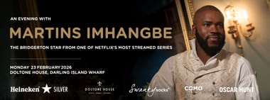 An Evening with Netflix Bridgerton star Martins Imhangbe
