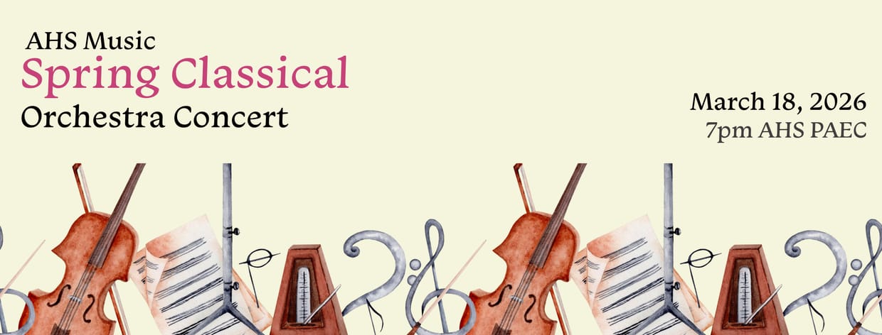 AHS Music Spring Festival Orchestra Concert 