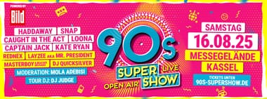 90s Super Show Kassel - live & open air