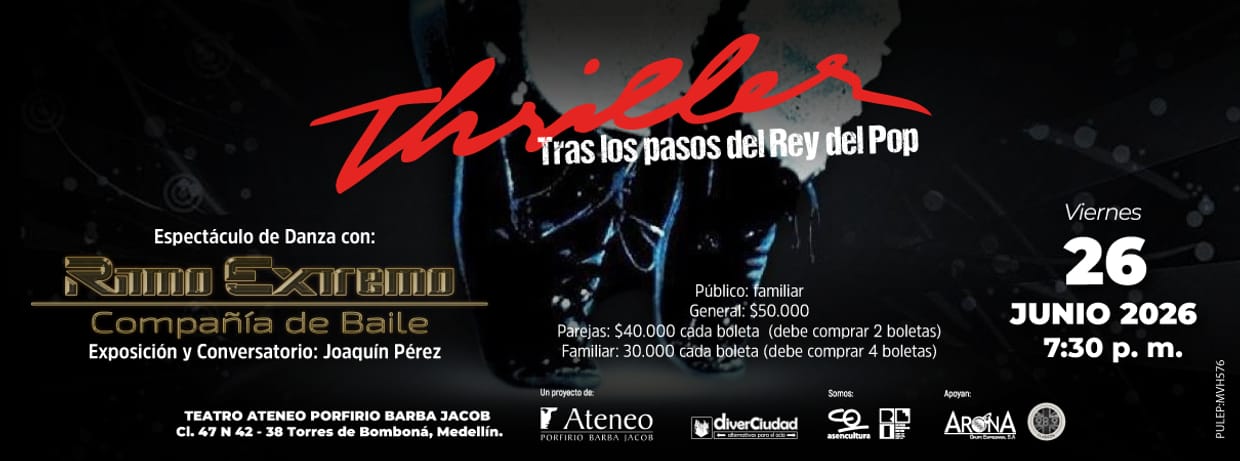 THRILLER, tras los pasos del Rey del Pop. Danza 