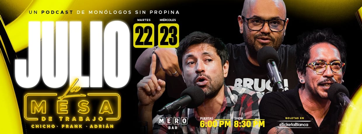LA MESA DE TRABAJO EN VIVO EN MERO BAR