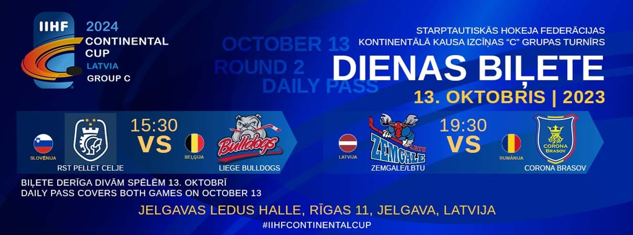 IIHF Kontinentālais kauss - 13. oktobris