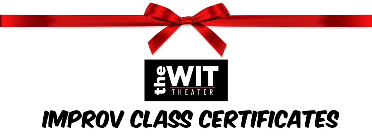 Improv Class Certificate