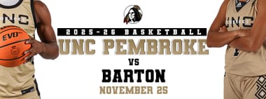 UNCP Braves Basketball Vs Barton