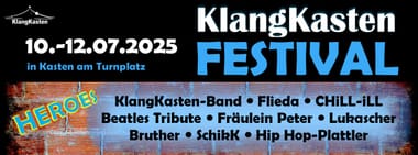 KlangKasten Festival 3-Tages Pass
