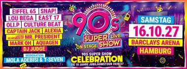 90s Super Show Hamburg 2027