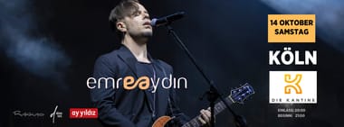 Sa 14.10.23 Emre Aydin Live in Köln