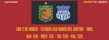 HINCHADA LOCAL (DEPORTIVO CUENCA vs CS EMELEC)