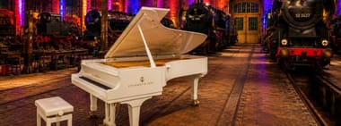 Pianokonzert im Lokschuppen