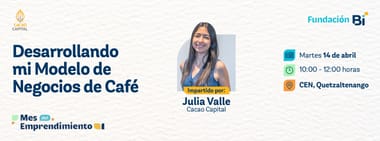 Desarrollando mi modelo de negocios de cafe 