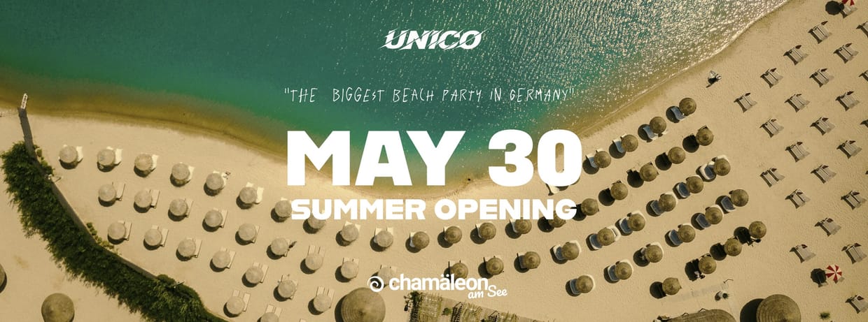 UNICO BEACH PARTY | SUMMER OPENING