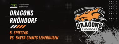 Spieltag 6 | Dragons Rhöndorf vs. Bayer Giants Leverkusen